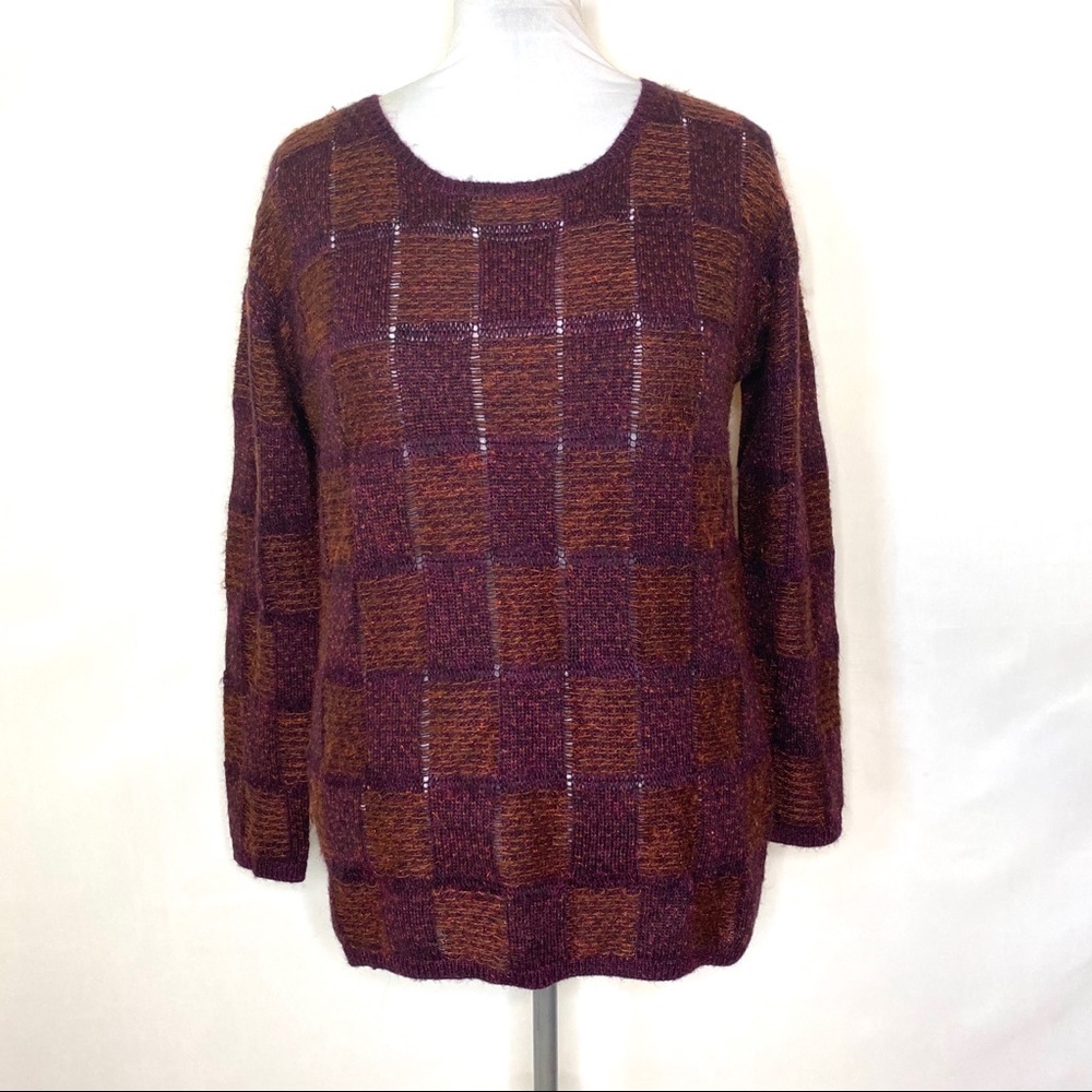 Lucky Brand‎ Sweater Colorblock Knit Tunic - M